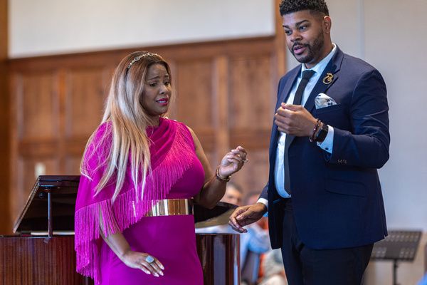 Photos: Edward W. Hardy, Marsha Thompson, Phillip Bullock, Sasha Ono, And Kyle P. Walker In TEA & SYMPHONY At The Pocono Mountains Music Festival  Image