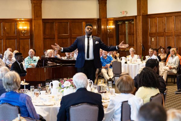 Photos: Edward W. Hardy, Marsha Thompson, Phillip Bullock, Sasha Ono, And Kyle P. Walker In TEA & SYMPHONY At The Pocono Mountains Music Festival  Image