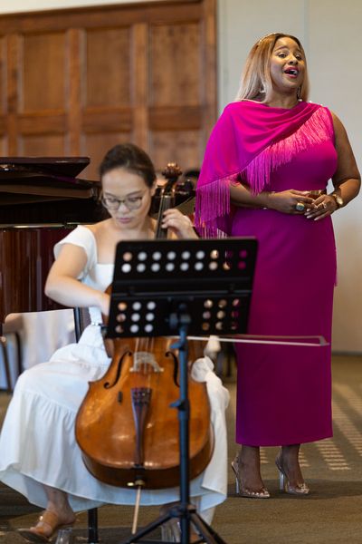 Sasha Ono and Marsha Thompson. Photo