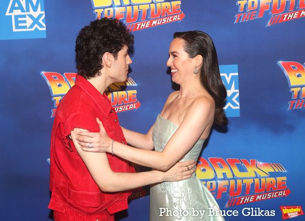 Photos: The Cast of BACK TO THE FUTURE Walks The Red Carpet For Their Gala Performance — photo 3 of 92