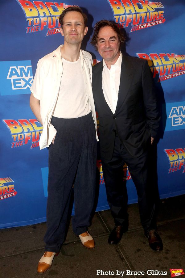 Hugh Coles and Roger Bart Photo
