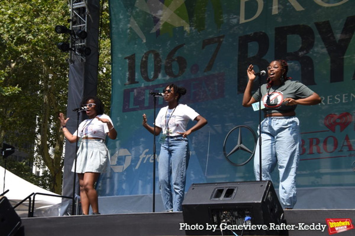 D'Kaylah Unique Whitley, Khadija Sankoh and Tiffany Renee Thompson at 