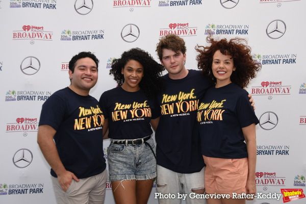 Angel Sigala, Vanessa Sears, Colton Ryan and Janet Dacal Photo