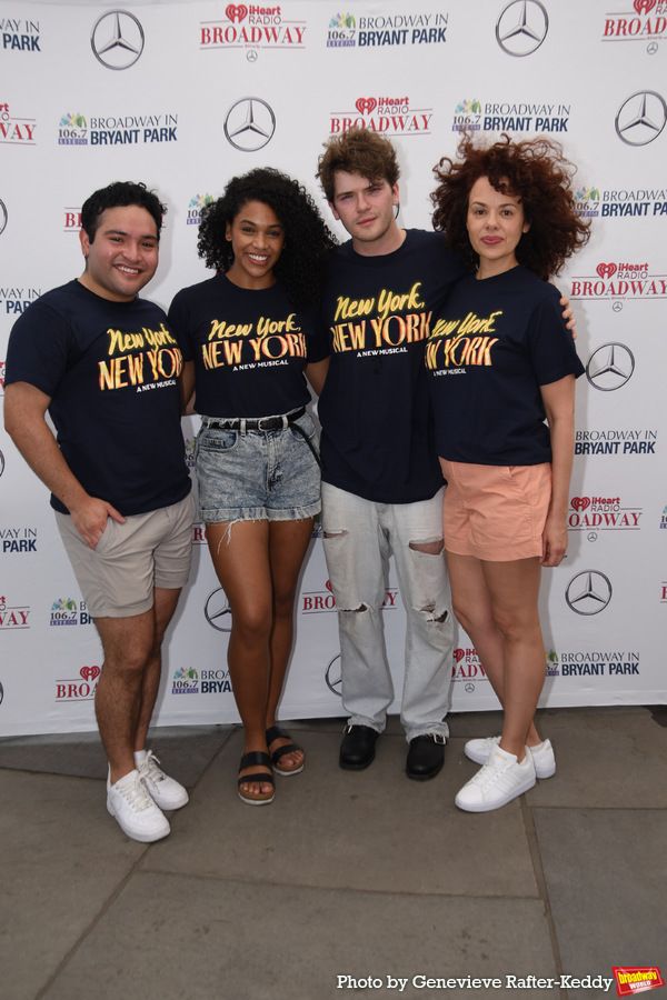 Angel Sigala, Vanessa Sears, Colton Ryan and Janet Dacal Photo