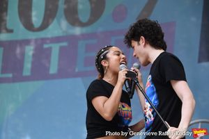 Mikaela Secada and Casey Likes @ BroadwayWorld Mikaela Secada and Casey Likes Photo