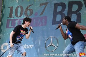 Casey Likes and Jelani Remy @ BroadwayWorld Casey Likes and Jelani Remy Photo