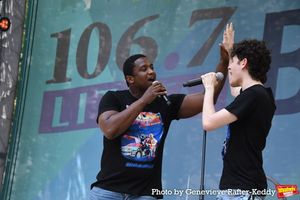 Jelani Remy and Casey Likes @ BroadwayWorld Jelani Remy and Casey Likes Photo