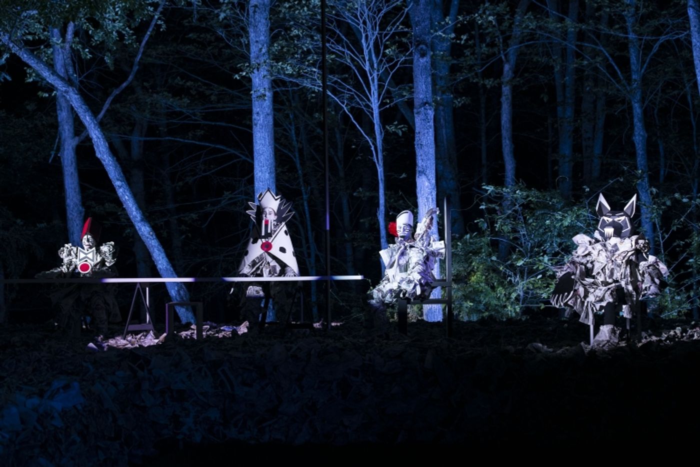 Robert Wilson Directs 'Ubu' at The Watermill Center  Image