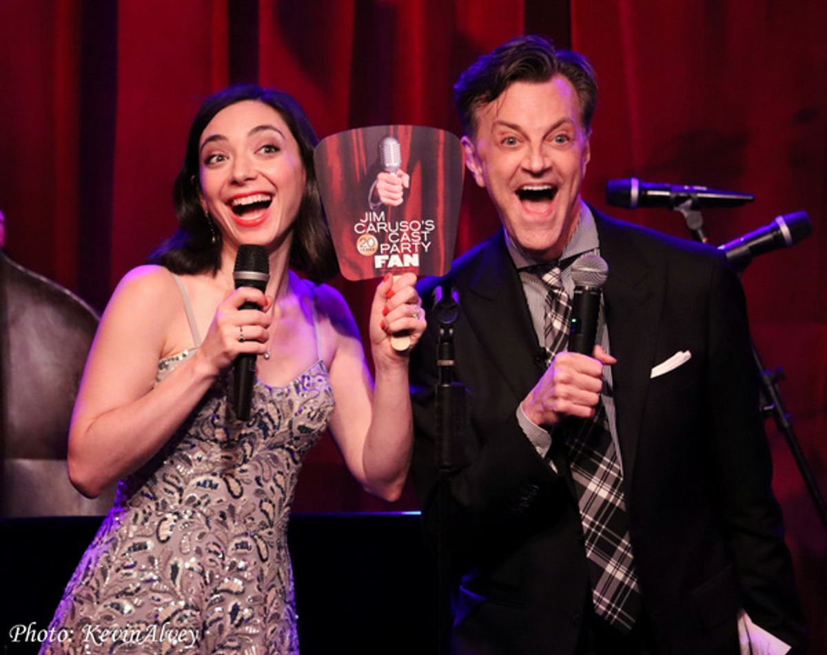 Julie Benko, Jim Caruso at 