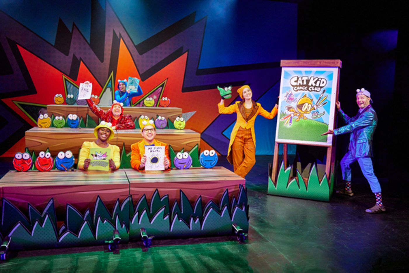 Photos: First Look at TheatreWorksUSA's CAT KID COMIC CLUB: THE MUSICAL at the Lortel Theatre  Image