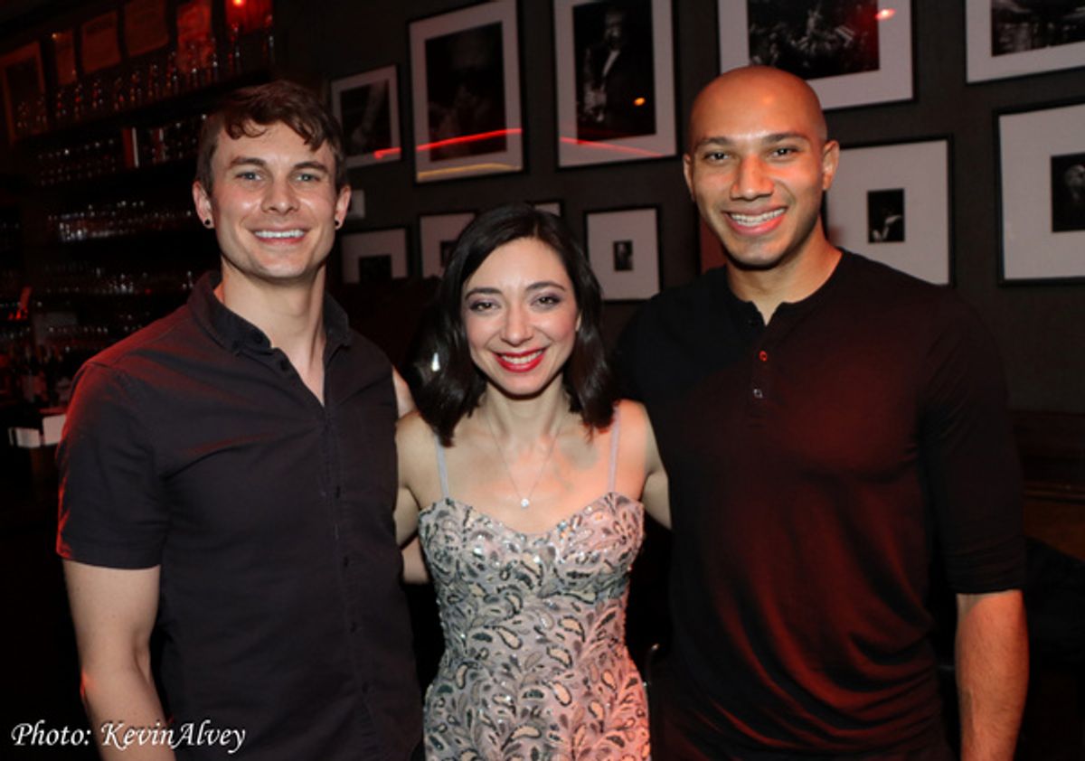 Daniel Beeman, Julie Benko, John Manzari at 