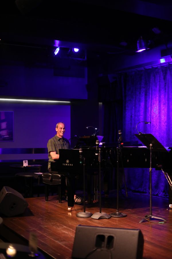 Musical Director Lon Hoyt on Piano. Photo