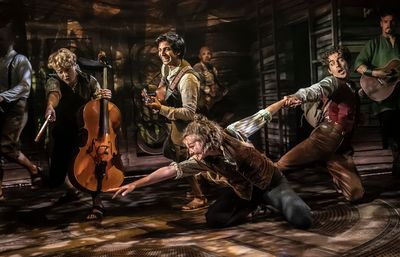 Geraint Downing, Nuwan Hugh Perera, Amelia Gabriel and Louis Maskell Photo