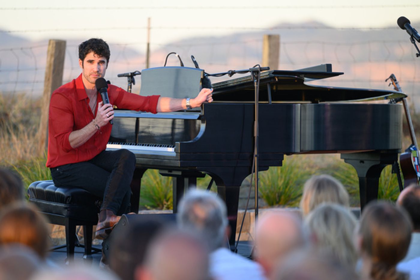 Photos: Darren Criss Takes the Stage at Broadway and Vine  Image