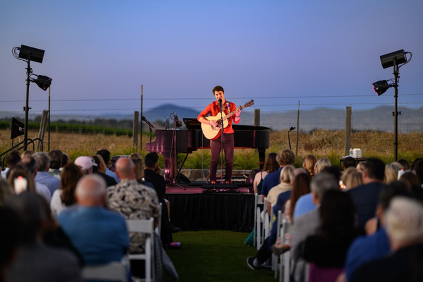 Photos: Darren Criss Takes the Stage at Broadway and Vine  Image