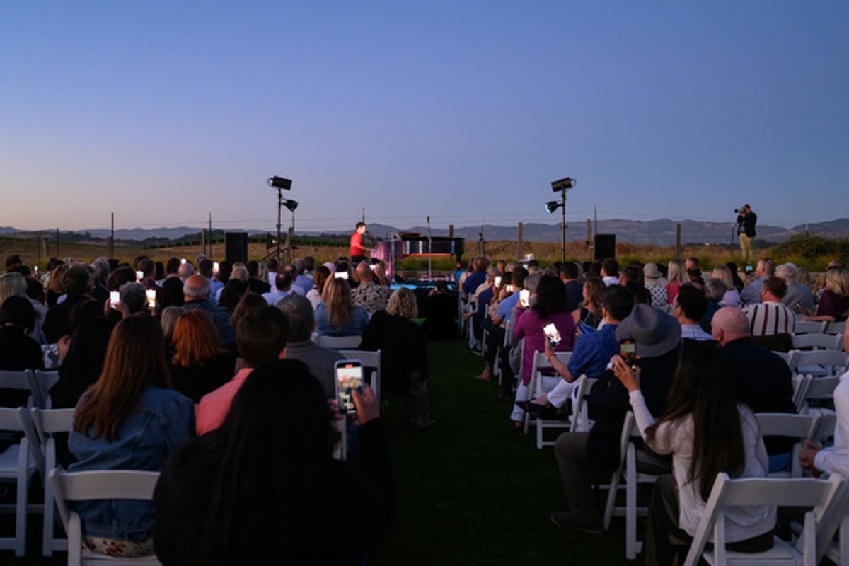 Darren Criss, Amarech Mendez at 