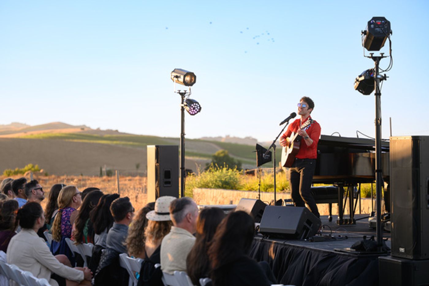 Photos: Darren Criss Takes the Stage at Broadway and Vine  Image