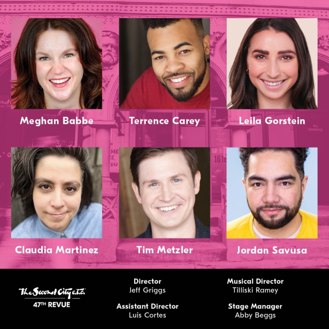 The Second City Reveals Cast for E.T.C.'S 47TH REVUE  Image