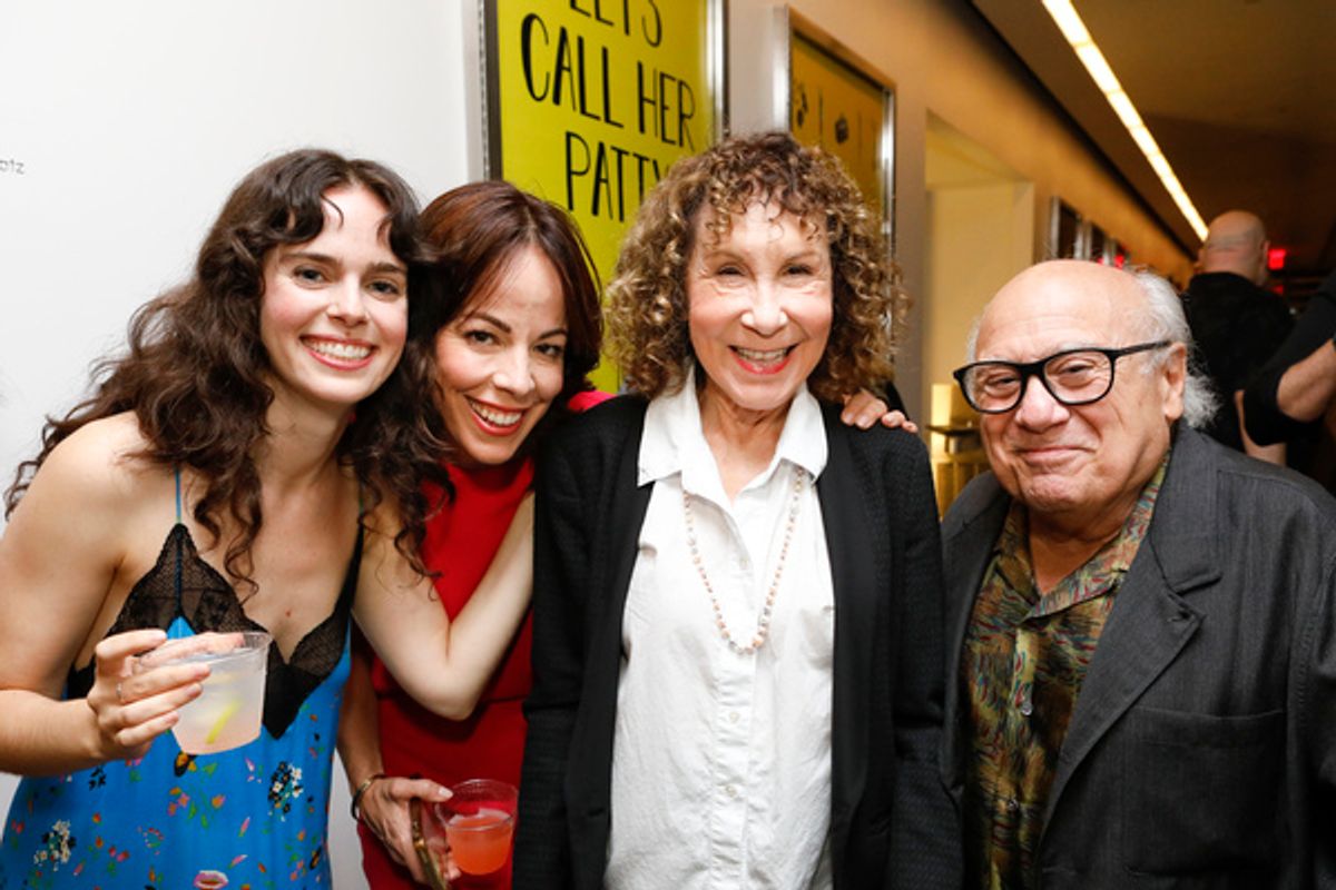 The cast with Danny DeVito at 