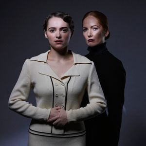 Lauren Jones as Second Mrs de Winter and Kara Lane as Mrs Danvers @ BroadwayWorld Lauren Jones as Second Mrs de Winter and Kara Lane as Mrs Danvers Photo
