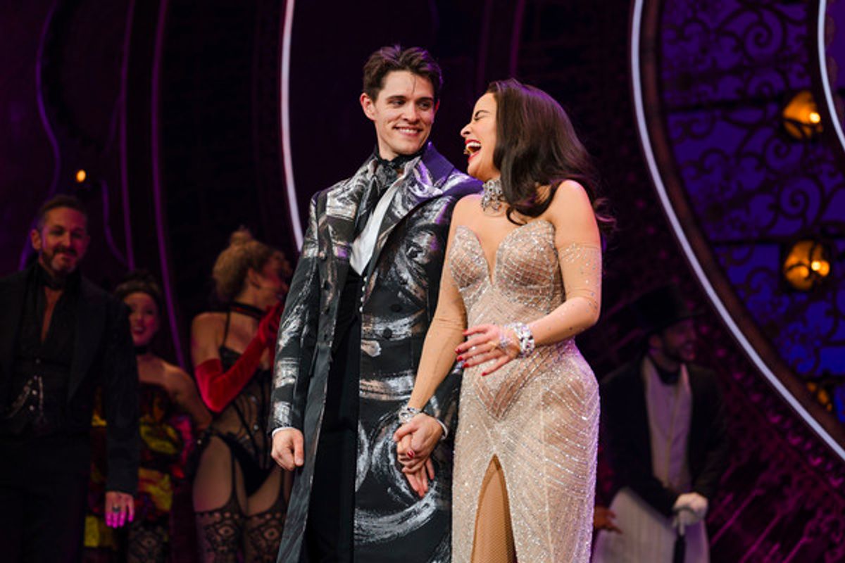 Casey Cott, Courtney Reed at 