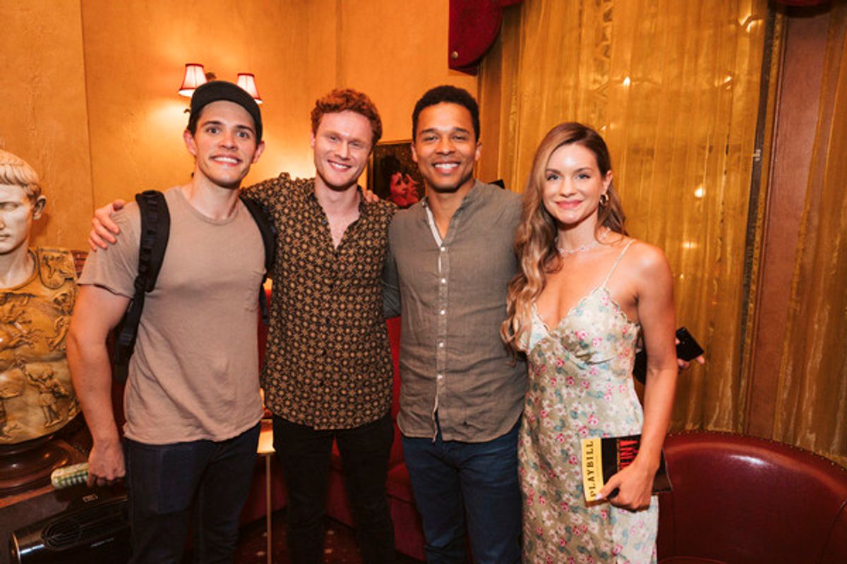 Casey Cott and guests at 
