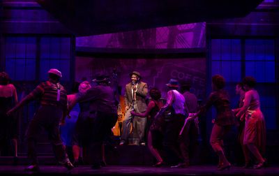 George L. Brown and the Company of MEMPHIS Photo