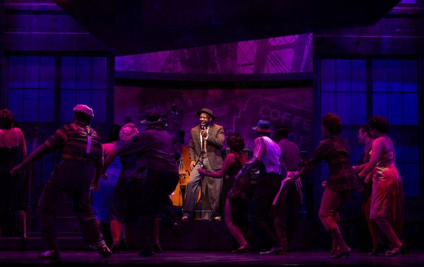 George L. Brown and the Company of MEMPHIS Photo