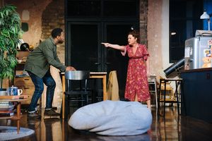 Clifford Samuel and Jaime Winstone @ BroadwayWorld Clifford Samuel and Jaime Winstone Photo