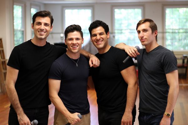 Brendan McGrady, Sean Burns, Evan Ross Brody, and Michael  Notardonato Photo