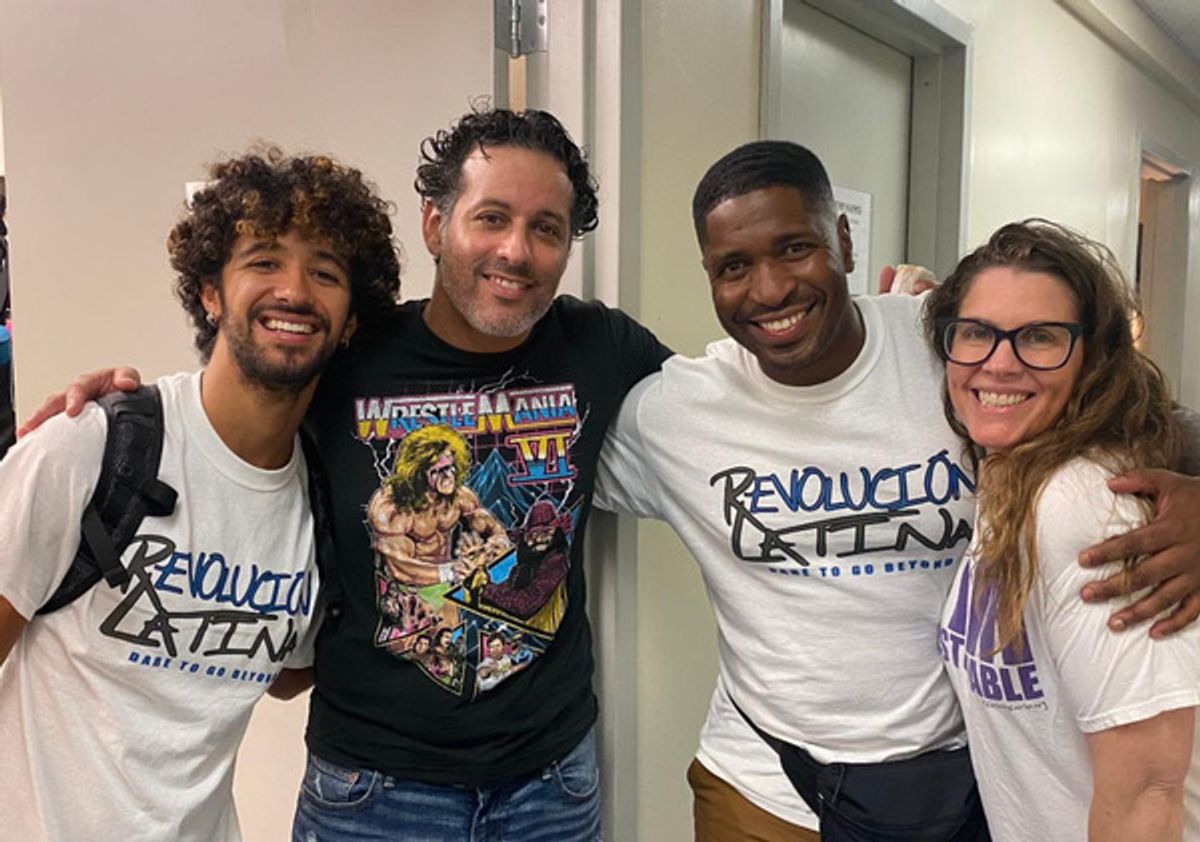 Nando Morland, Luis Salgado, Charles Browning, Heather Hogan at 