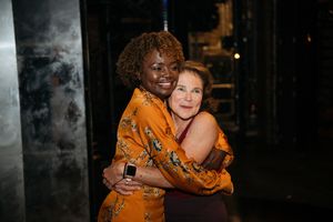 Karine Jean-Pierre and Tovah Feldshuh @ BroadwayWorld Karine Jean-Pierre and Tovah Feldshuh Photo