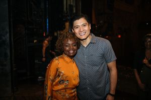 Karine Jean-Pierre and Paolo Montalban
 Photo