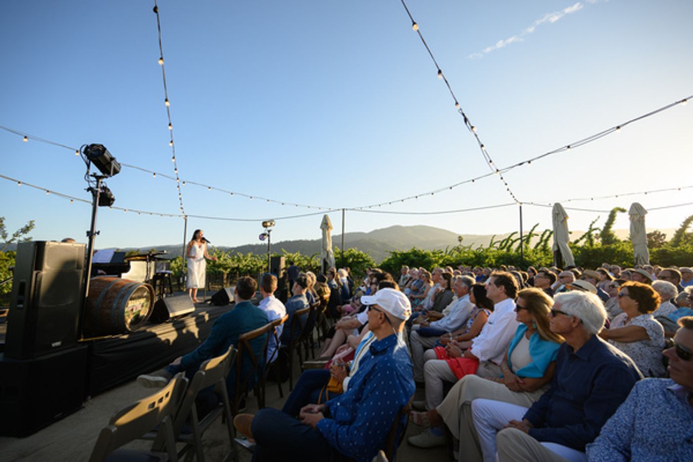 Photos: Sutton Foster Performs at Peju Winery as Part of Broadway and Vine's Summer 2023 Season  Image