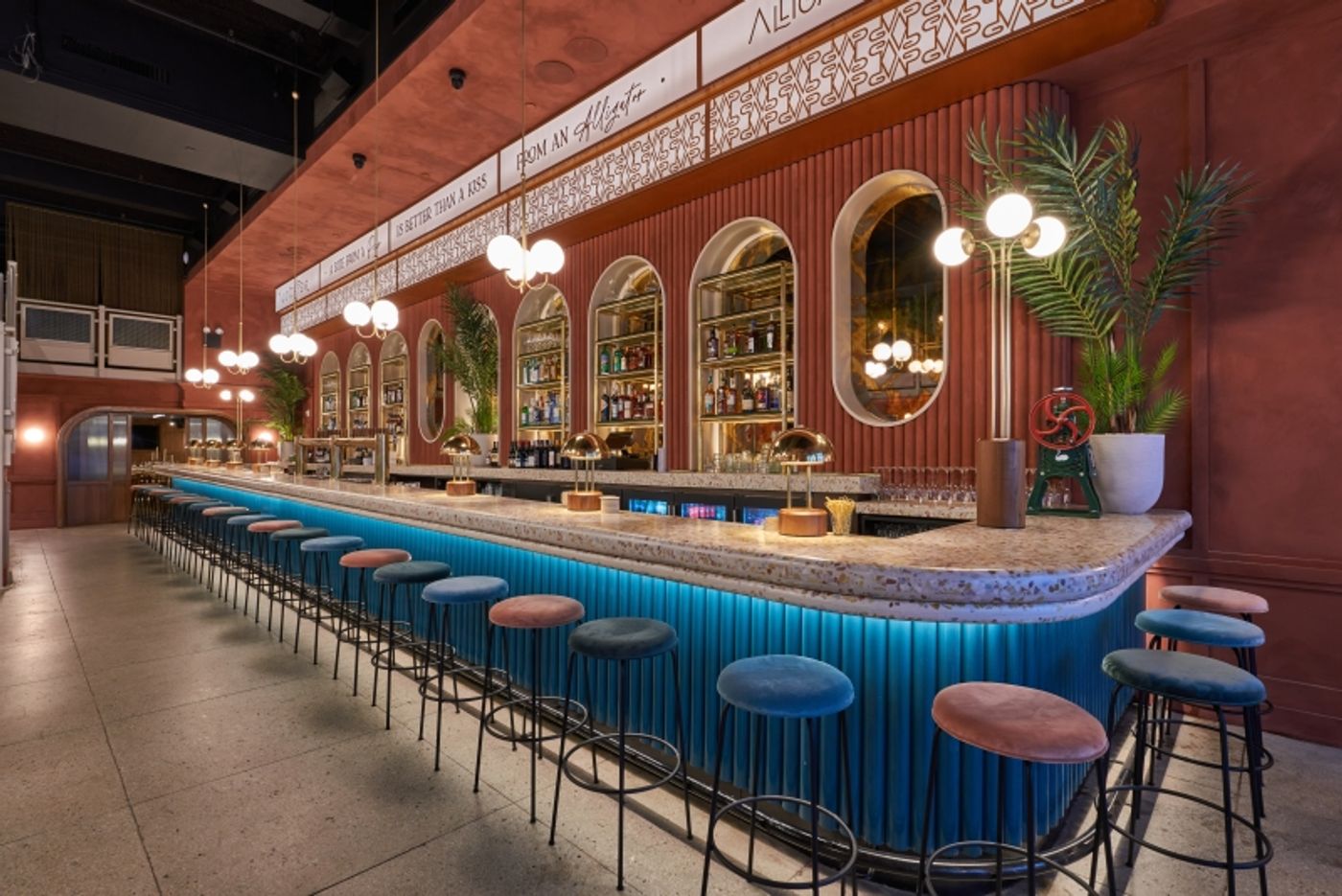 Review: Alligator Pear is The Garment District's new multi-tiered venue for cocktails and Nola-inspired fare Review: Alligator Pear is The Garment District's new multi-tiered venue for cocktails and Nola-inspired fare Image