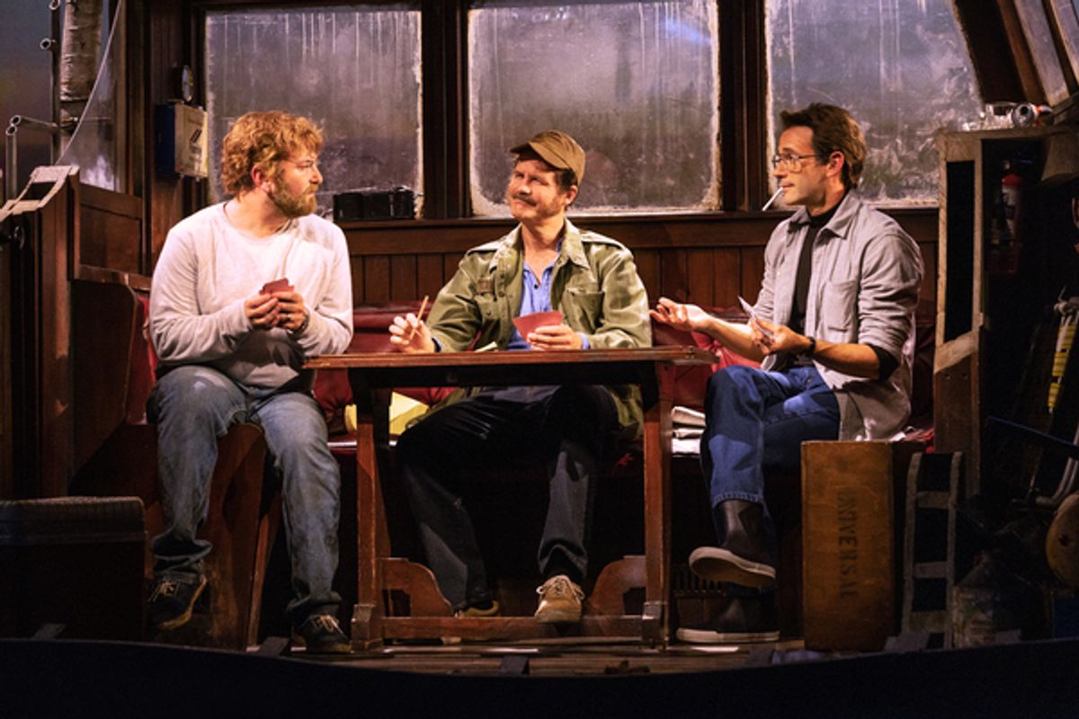 Alex Brightman, Ian Shaw and Colin Donnell at 