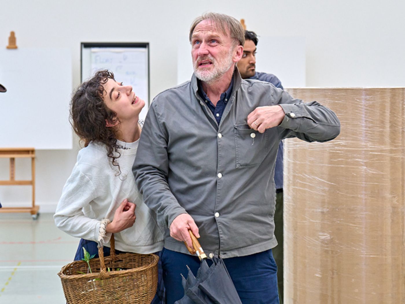 Photos: First Look at Patsy Ferran and Bertie Carvel in Rehearsal for PYGMALION at the Old Vic  Image