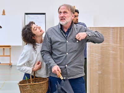Patsy Ferran & Michael Gould Photo
