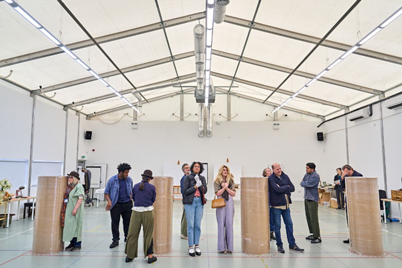 Photos: First Look at Patsy Ferran and Bertie Carvel in Rehearsal for PYGMALION at the Old Vic  Image