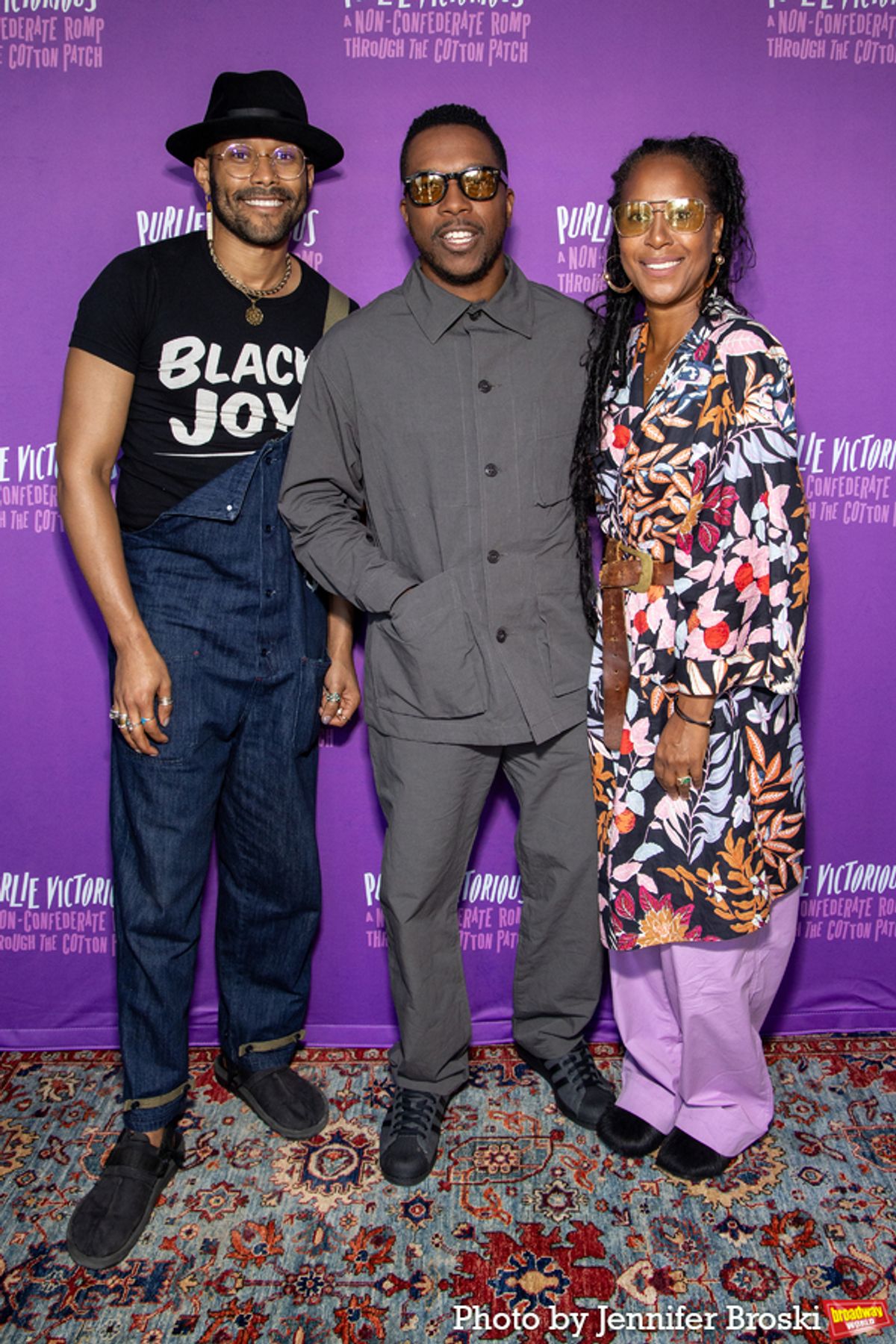 Jonathan McCrory, Leslie Odom, Jr., Sade Lythcott at 