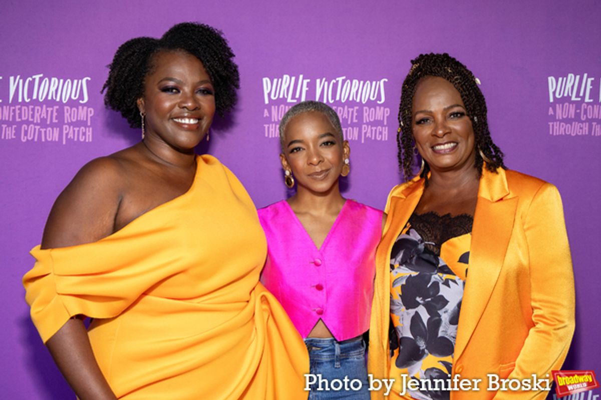 Heather Alicia Simms, Kara Young, Vanessa Bell Calloway at 