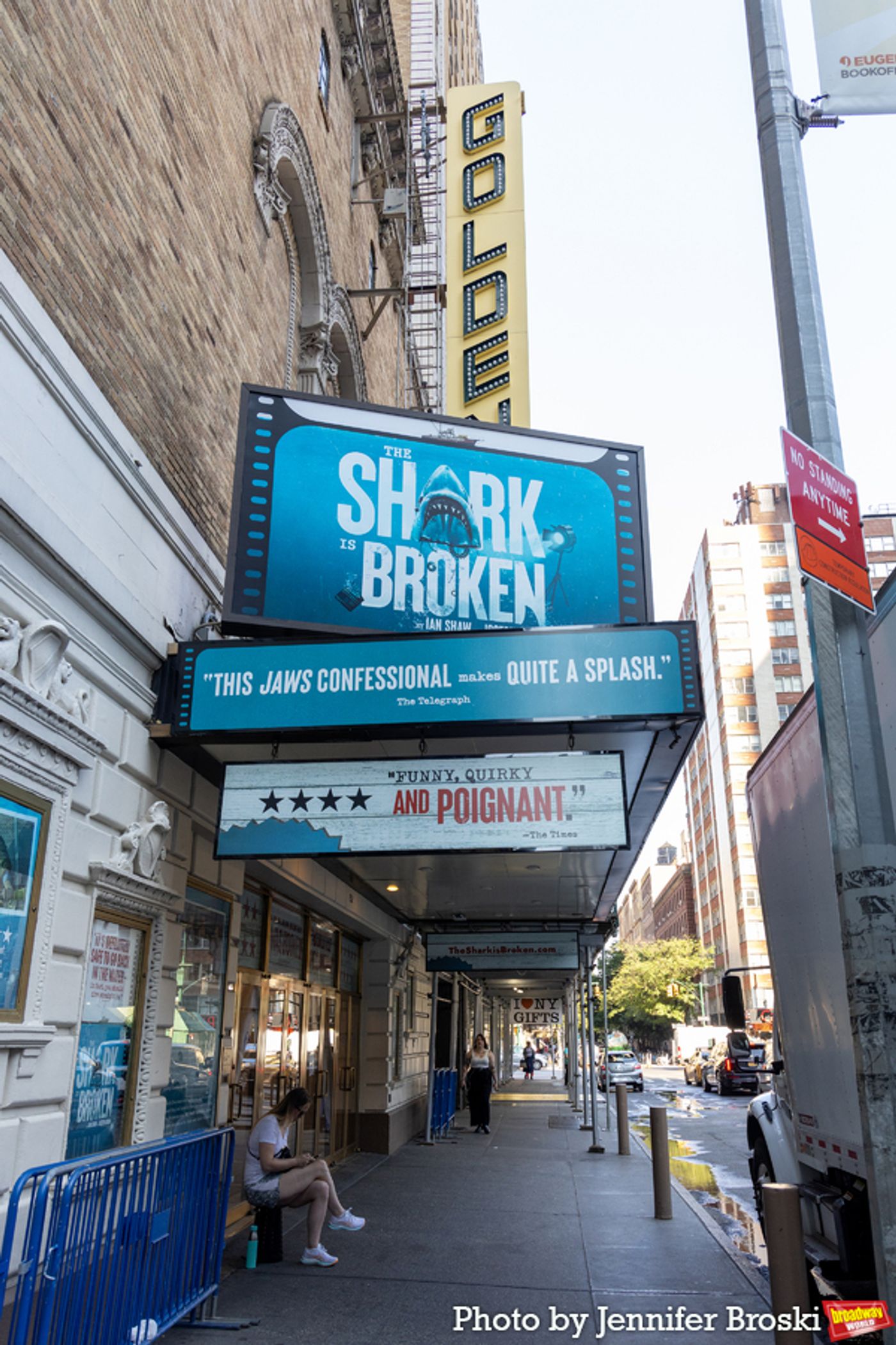Up on the Marquee: THE SHARK IS BROKEN  Image