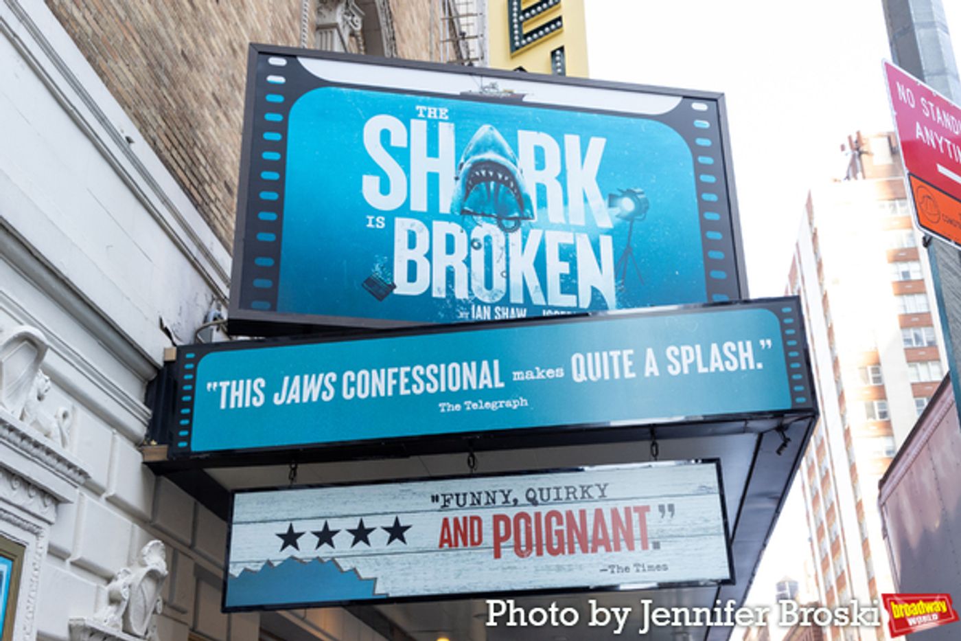Up on the Marquee: THE SHARK IS BROKEN  Image