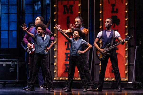 Jaylen Lyndon Hunter, Ethan Joseph and the cast  Photo
