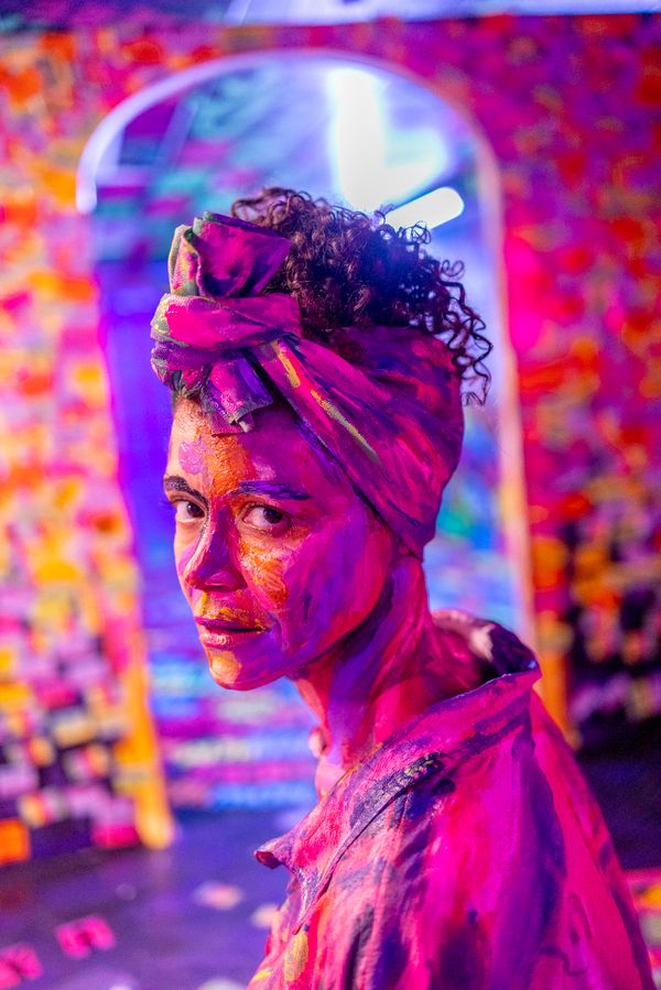 Photos: Alexa Meade Paints Amber Gray, Derek Klena, Drew Gehling, and More!  Image