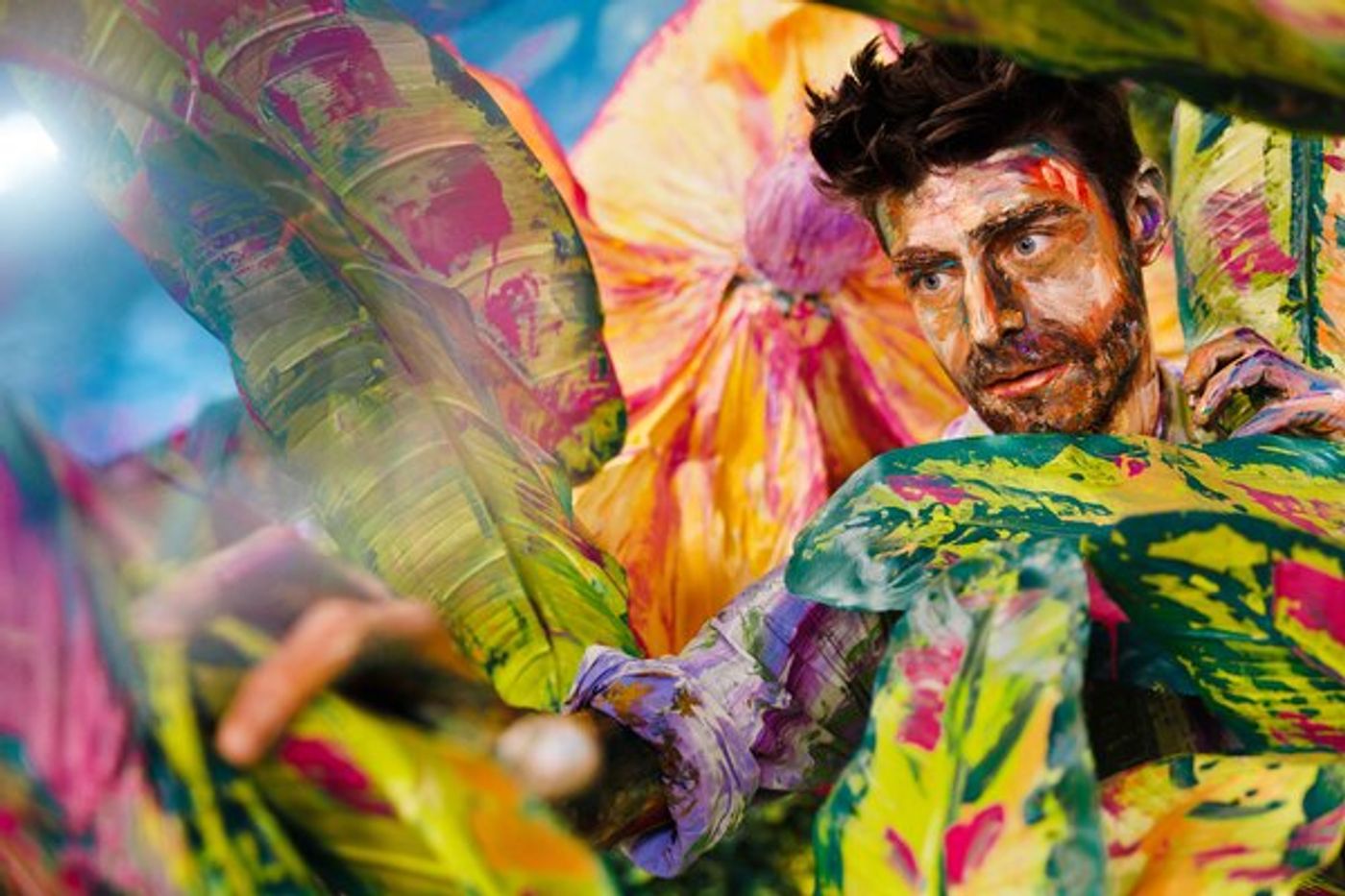 Photos: Alexa Meade Paints Amber Gray, Derek Klena, Drew Gehling, and More!  Image
