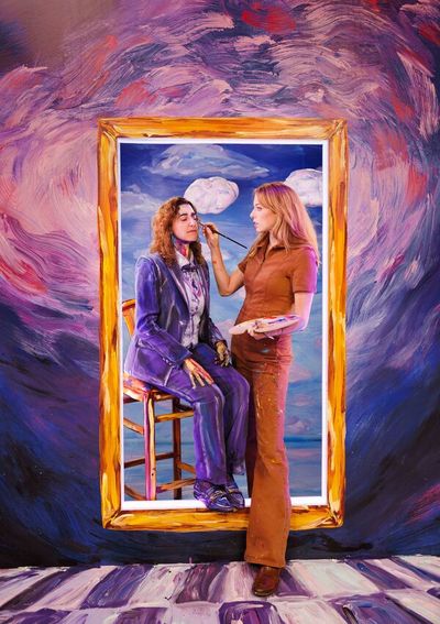 Eva Price and Alexa Meade Photo