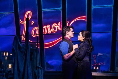 Corey Cott & Courtney Reed Photo