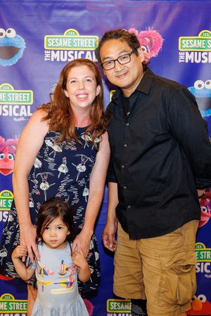 Timothy Huang with wife Laura Brandel and daughter Haven Huang  Photo