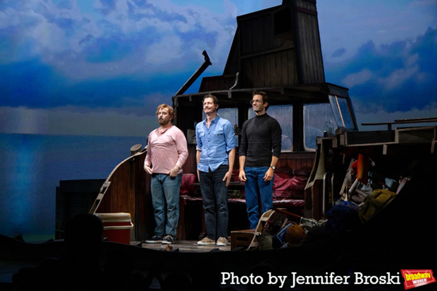 Photos: THE SHARK IS BROKEN Cast Takes Opening Night Bows Photos: THE SHARK IS BROKEN Cast Takes Opening Night Bows Image